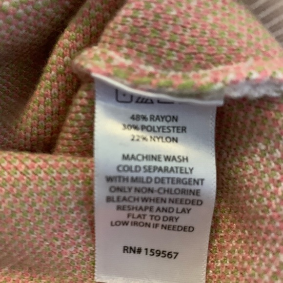 Willow & Wind Floral Knit Sweater with Pink Roses size medium euc - Picture 5 of 5